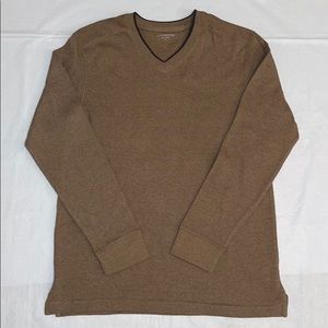 Men's V Neck Covington Crash Chip HTR Pull Over